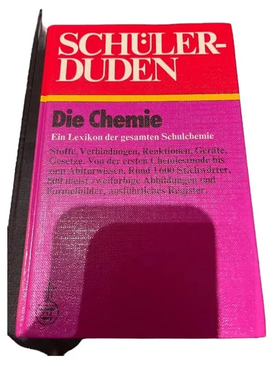 Duden Schülerduden Die Chemie Lexikon Schulchemie Abiturwissen