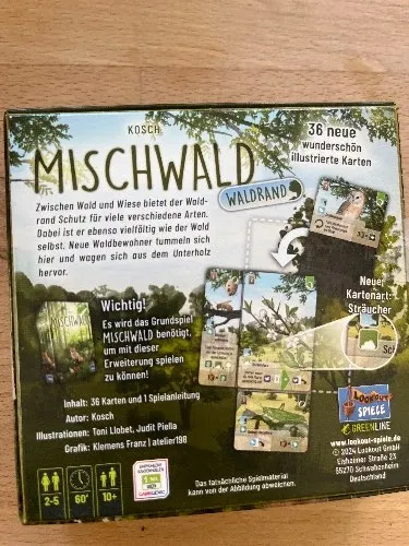 Mischwald Waldrand Erweiterung Kosch Lookout Spiele Kartenspiel Natur
