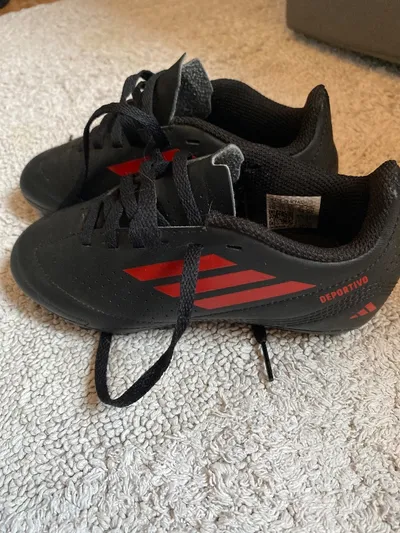 adidas Deportivo Fussballschuhe Kinder Schwarz Gr. 31