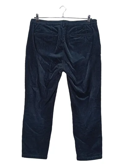 Closed Cordhose Herren Dunkelblau Gr. 50 W33 Casual Hose Baumwolle