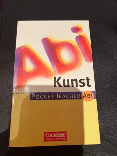 Cornelsen Pocket Teacher Abi Kunst Abitur Prüfungsvorbereitung Buch Gymnasium