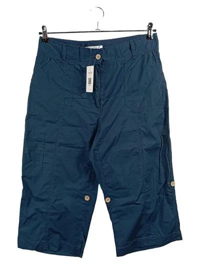 Collection L Damen Cargohose Caprihose Blau Gr. 42 Casual