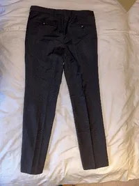 Tommy Hilfiger Herren Anzughose Gr. 50 W33 Grau Business Hose 2