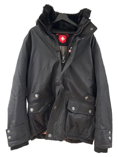 Wellensteyn Belvedere Herren Winterjacke Parka Schwarz Gr. 52 XL