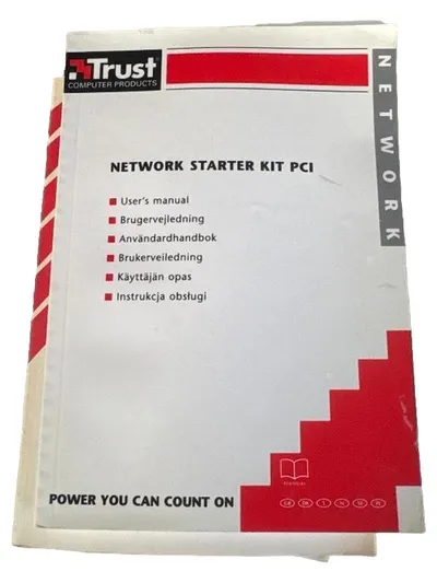 Trust Network Starter Kit PCI Bedienungsanleitung Handbuch Netzwerk