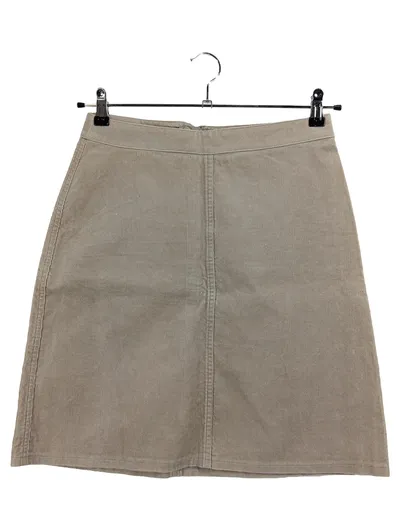 Hennes Cordrock Beige Gr. 38 Casual Damen