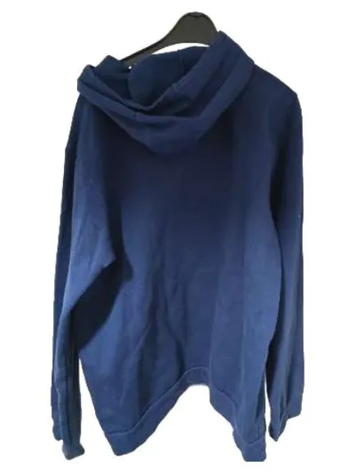 Adidas Hoodie Herren Kapuzenpullover Blau Gr. L Sportlich Logo