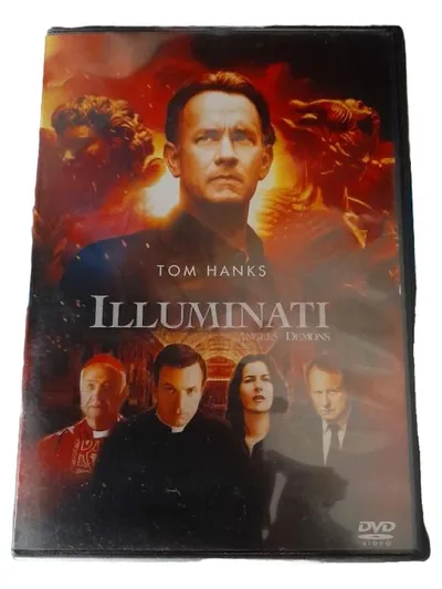 Illuminati Angels & Demons DVD Film Thriller Tom Hanks Dan Brown