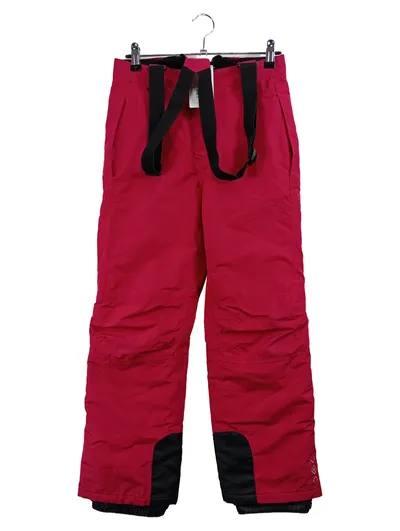 Crivit Skihose Kinder Rot Größe 146 Schneehose Winterhose mit Trägern