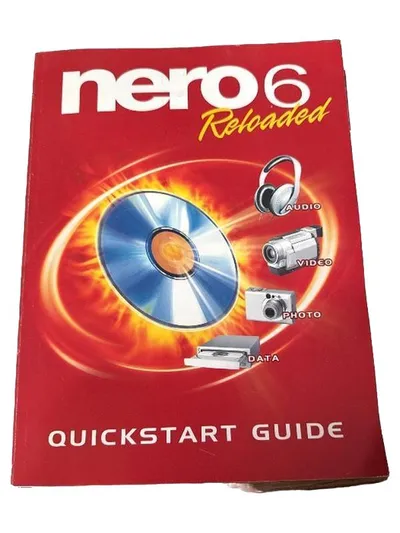 Nero 6 Reloaded Quickstart Guide Bedienungsanleitung Handbuch Software