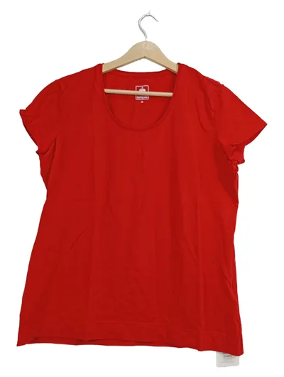 Engelbert Strauss Damen T-Shirt Rot Gr. 42 XL Kurzarm Basic
