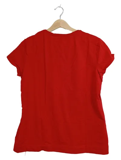 Engelbert Strauss Damen T-Shirt Rot Gr. 42 XL Kurzarm Basic