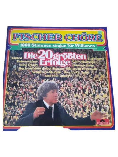 Fischer Chöre Die 20 größten Erfolge Vinyl LP Polydor Schlager Album