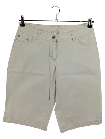 Cecilia Classics Damen Shorts Bermuda Gr. 38 Beige Casual