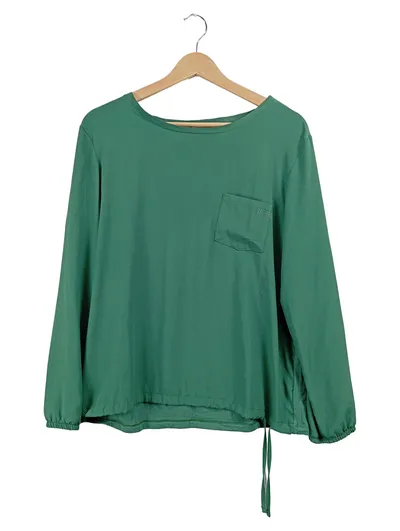 ERFO Damen Langarmshirt Gr. 40, L Grün Casual
