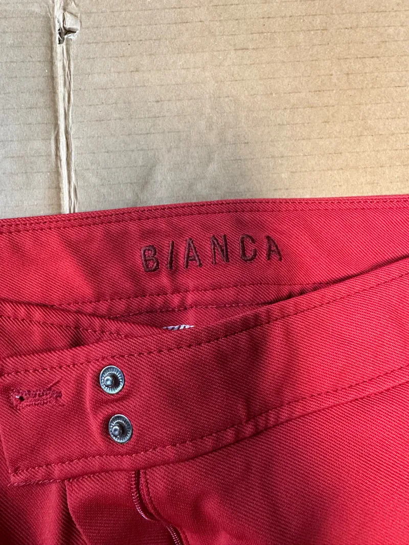Bianca Damen Jogginghose Rot Gr. 44 XXL Sportlich Reißverschlusstaschen 3