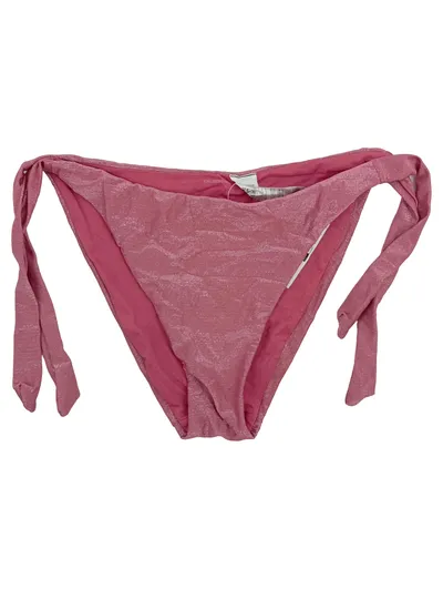 Calzedonia Bikinihose zum Binden Damen Rosa Gr. 36 S Glamourös