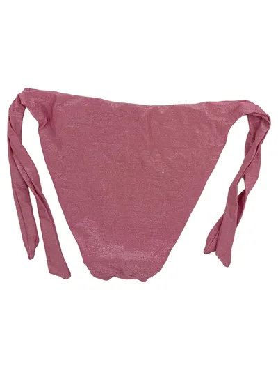 Calzedonia Bikinihose zum Binden Damen Rosa Gr. 36 S Glamourös
