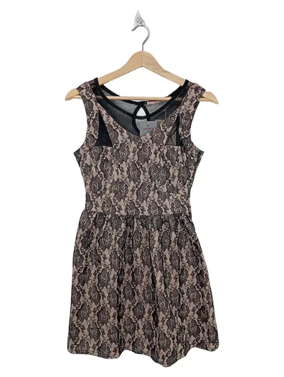 Eva & Lola Damen Spitzenkleid Schwarz Gr. 36 Elegant Festlich