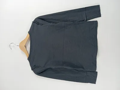 Yigga Langarmshirt Mädchen Grau Gr. 146/152 Casual Bio-Baumwolle