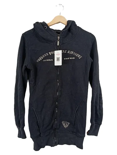 Yakuza Damen Sweatjacke Kapuzenjacke Gr. S schwarz Streetwear Hoodie
