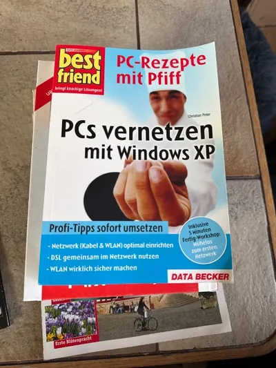 DATA BECKER PCs vernetzen mit Windows XP Buch Netzwerktechnik IT Ratgeber