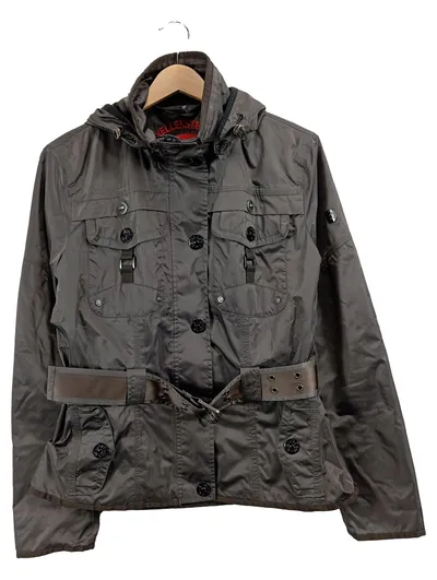 Wellensteyn Damen Leichte Jacke Braun Gr. 38 M Outdoor Kapuze