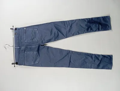 7 For All Mankind Damen Jeans Skinny Fit Blau Gr. W26 34 XS