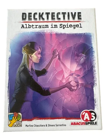Decktective Albtraum im Spiegel Abacusspiele Brettspiel Krimi Kartenspiel