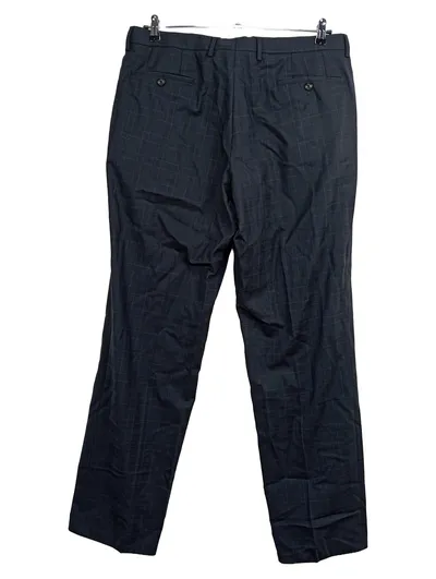 Baldessarini Anzughose Herren Blau Kariert Gr. 54 W38 XXL Business