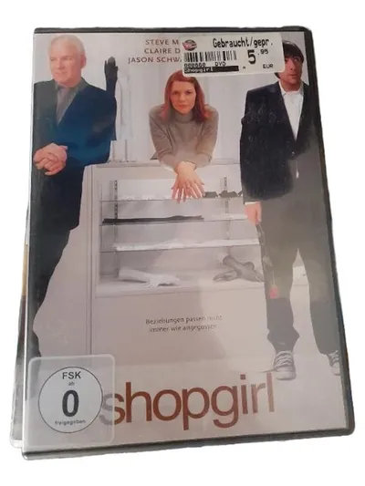 Shopgirl DVD Steve Martin Claire Danes Jason Schwartzman Romcom