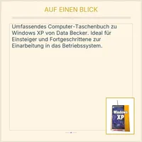 DATA BECKER Windows XP Betriebssystem IT und Programmierbuch 2