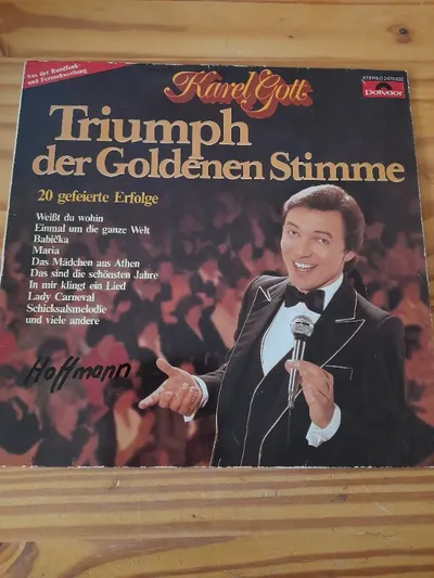 Karel Gott - Triumph der Goldenen Stimme Vinyl LP Polydor Schlager