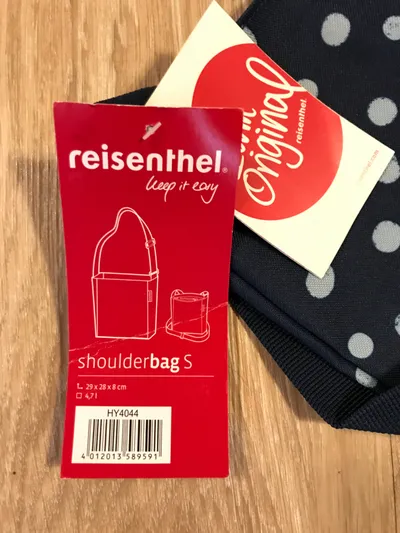 reisenthel shoulderbag S Umhängetasche Blau Punkte Damen Casual