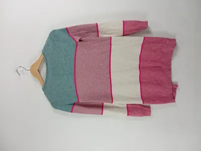 Yigga Strickjacke Gr. 134/140 Mehrfarbig Gestreift Casual Mädchen