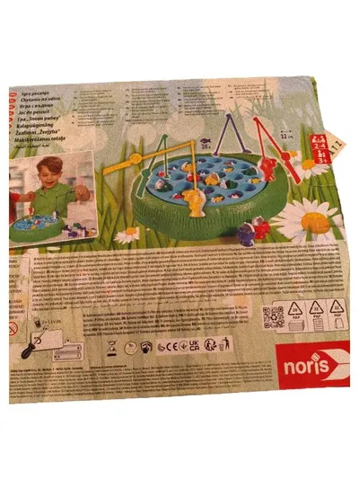 Noris Angelspiel Kinder Lernspiel Tiere Motorik ab 36 Monate Mehrfarbig