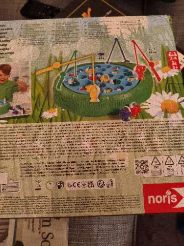 Noris Angelspiel Kinder Lernspiel Tiere Motorik ab 36 Monate Mehrfarbig