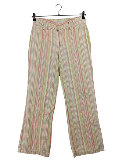 DRYKORN Stoffhose Sommerhose Damen Gr. 40 W31 Mehrfarbig Gestreift