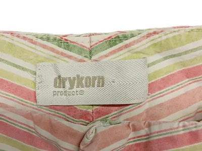 DRYKORN Stoffhose Sommerhose Damen Gr. 40 W31 Mehrfarbig Gestreift