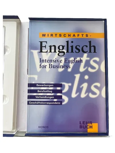 Honos Verlag Wirtschafts-Englisch Intensive English for Business Lehrbuch