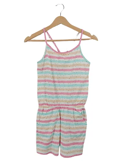 Yigga Jumpsuit Kinder Mehrfarbig Gestreift Gr. 146/152