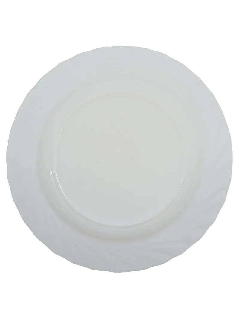 Arcopal Arzberg Essteller Weiß Glas 23 cm Klassisch 2