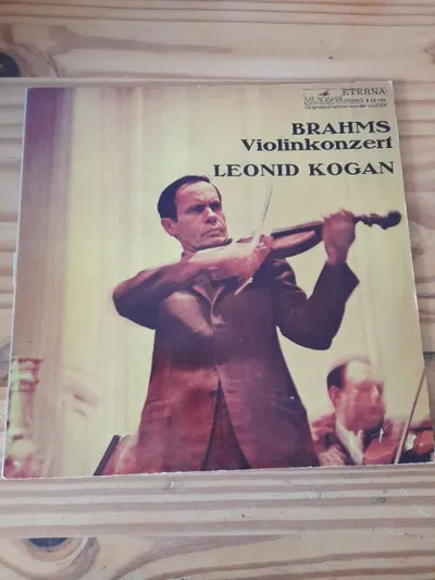 Eterna Vinyl Brahms Violinkonzert Leonid Kogan Klassik Schallplatte