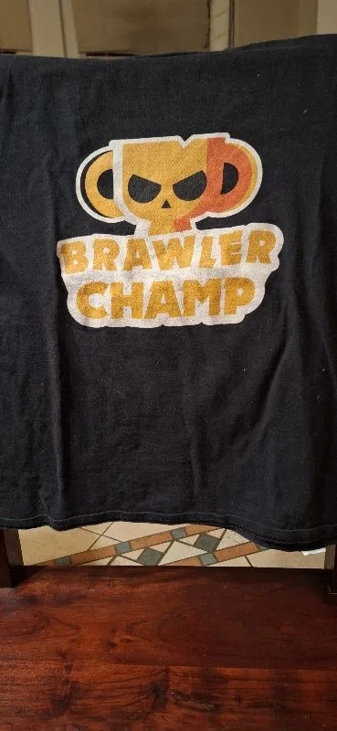 Port & Company Kinder T-Shirt Brawler Champ Schwarz Gr. 152 Kurzarm Casual