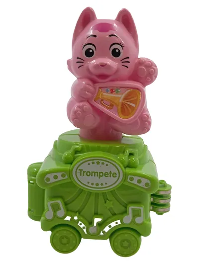 VTech Tut Tut Baby Flitzer Katze mit Trompete elektrisches Kinderspielzeug