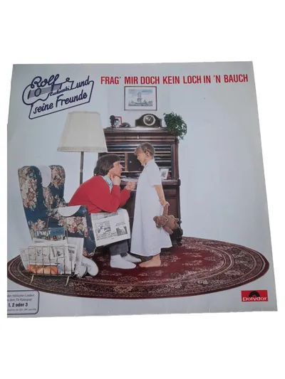Rolf Zuckowski - Frag' mir doch kein Loch in 'n Bauch Vinyl LP Polydor Kinder