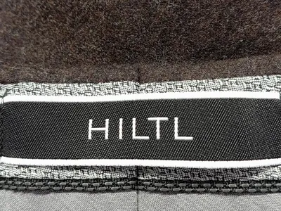 Hiltl Herren Stoffhose Wolle Braun Meliert Gr. 28 W42 Klassisch