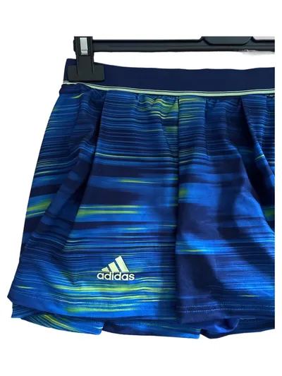 adidas Climalite Damen Sportrock Tennisrock Blau Gr. 38