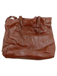 edc by Esprit Damen Henkeltasche Braun Leder Shopper Tragetasche Groß 1