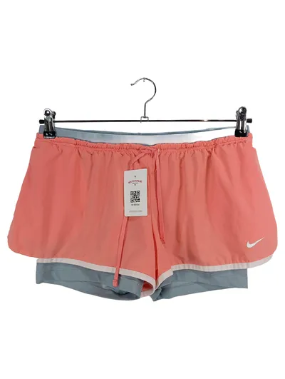 Nike Damen Laufshorts Sport Shorts Gr. L Rosa 2-in-1 Innenhose